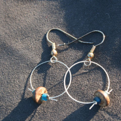 Boucles d'Oreilles Belles de Bois