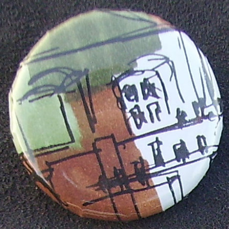 Badge Toîts de Paris - Vert