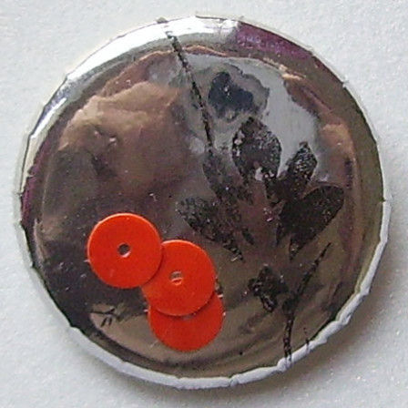 Badge de Mathilde-Badge Miroir de fleurs 2.0