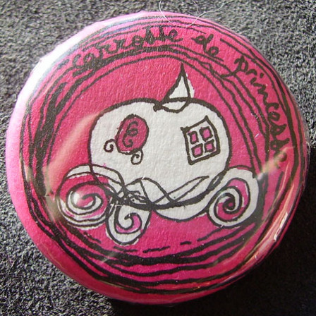 Badge Carrosse de Princesse