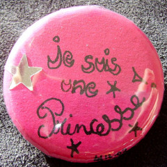 Badge-Je suis une Princesse