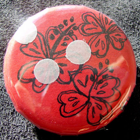 Badge Fleurs de Thaiti