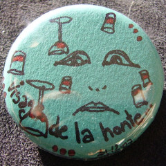 Badge Le Visage de la Honte