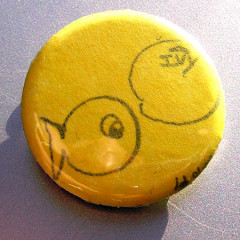 Badge Poisson Jaune IVY