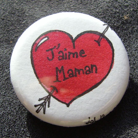 Badge-J'aime Maman