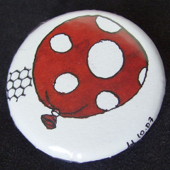 Badge Ballon Rouge