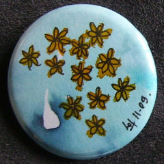 Badge Fleurs d'Eau