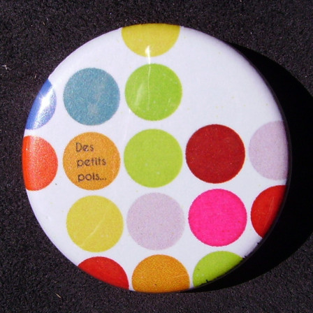 Badge Des petits pois - Multicolore 2