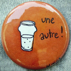 Badge-Une autre orange