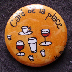 Badge-Café de la Place