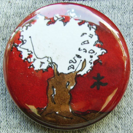 Badge Arbre écarlate