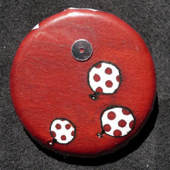 Badge Ballons Rougeolés