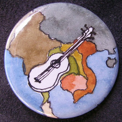 Badge Asie & Guitare