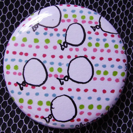 Badge Ballons de Paques