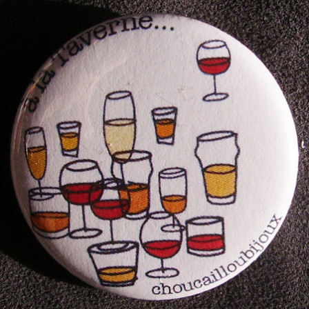 Badge Taverne - A la Taverne