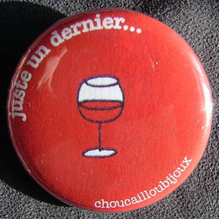 Badge Taverne - Un Dernier Rouge