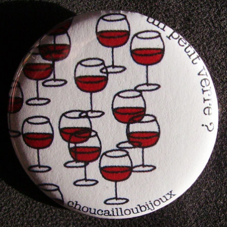 Badge Taverne - Un petit verre... de plus ?