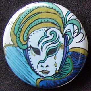Badge Carnaval - Emeraude