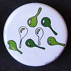 Badge Motifs Verts - Spoons