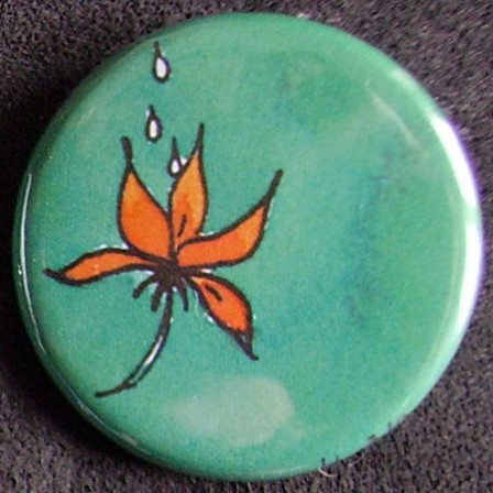 Badge Idylle - Rosée