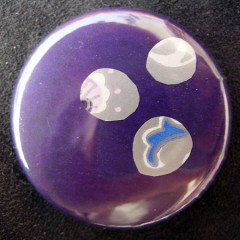 Badge Indigo Iris