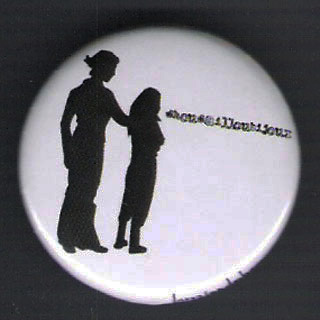 Badge Silhouettes - Lorraine et Alice