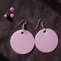 Boucles d'Oreilles Pink Pastilles