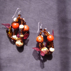 Boucles d'Oreilles Folie d'Asie