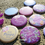 *Miroirs personnalisés EVJF Marine - Couronne Fleuries