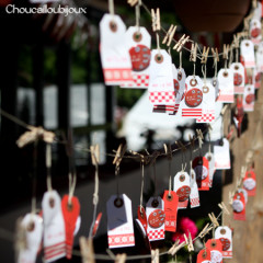 Badge thème guinguette pour mariage